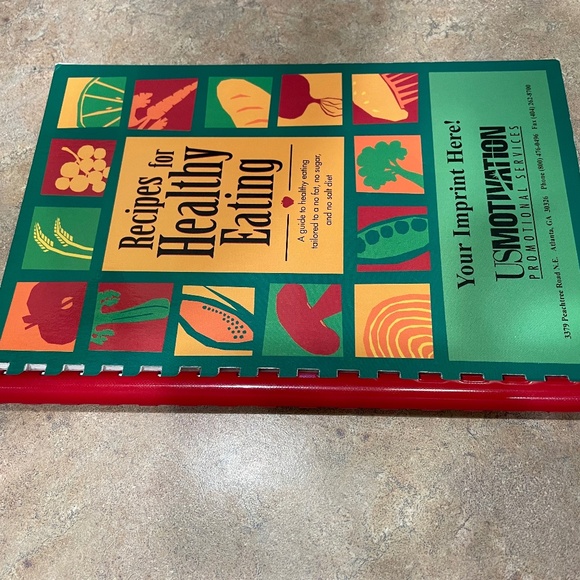 New "Recipes for Healthy Eating" Spiral Cookbook - Picture 2 of 8